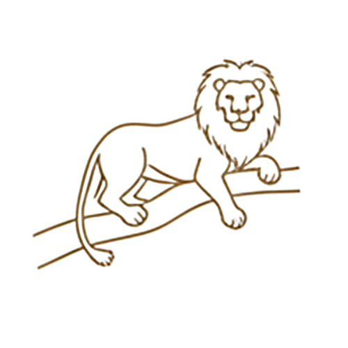 Tree-Climbing Lions Icon