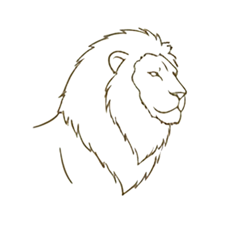 African Lion Icon